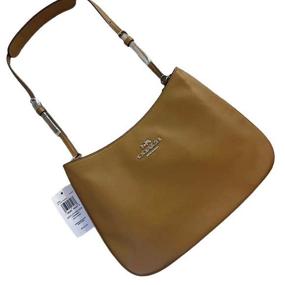 Coach Tan Leather “Penelope”  Shoulder Bag new and Mint! Retails @ $350 - Picture 1 of 15